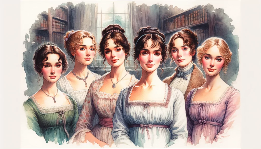 Pride and Prejudice Women's social status