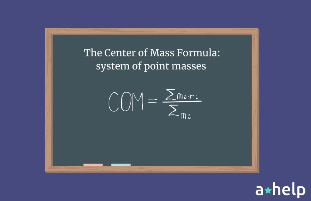 Center of Mass Formula
