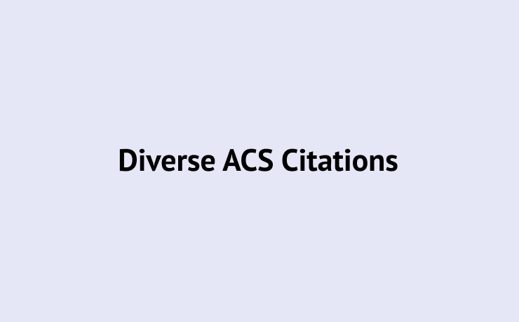 Diverse ACS Citations