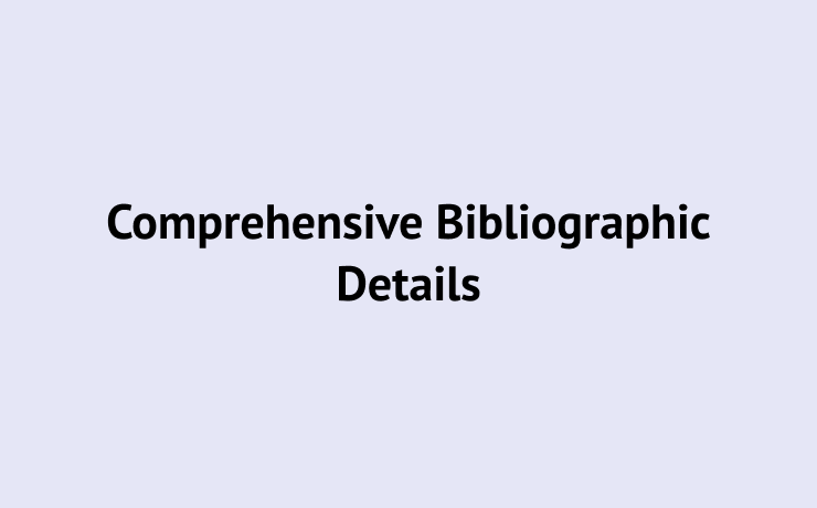 Bibliographic details