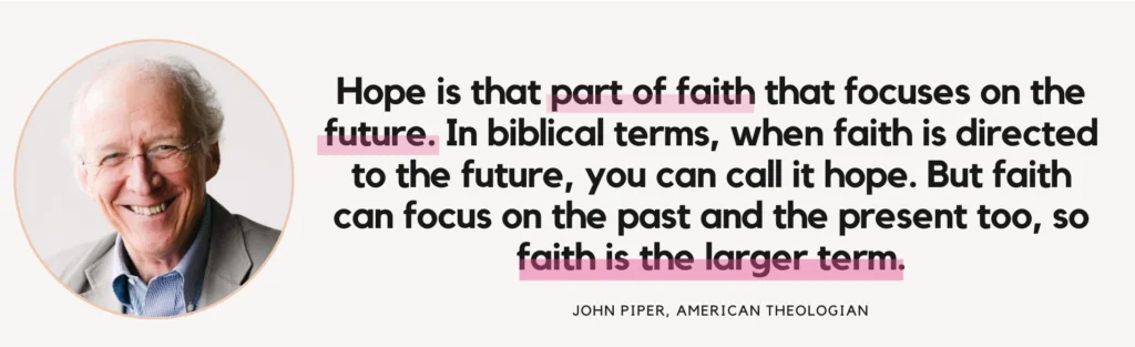 Hope vs Faith: The Differences and Interrelation