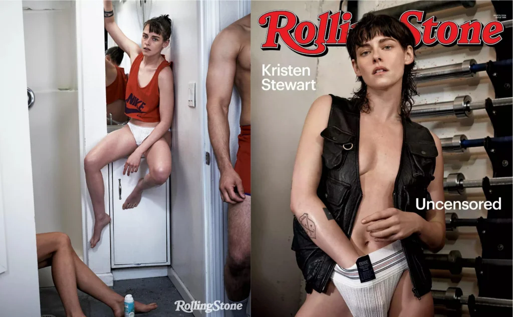 Kristen Stewart Embraces Androgyny in Bold Rolling Stone Cover Shoot - Explore Style Essay Topivs