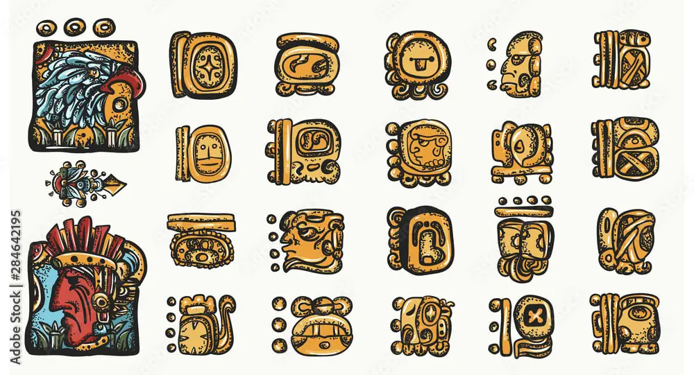 Mayan alphabet