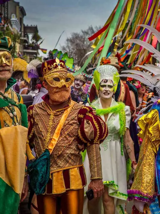 New Orleans Embraces Fat Tuesday with Grand Parades and Celebs