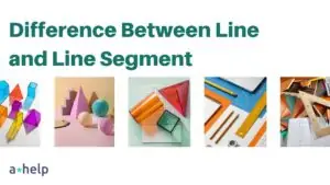 line segment vs line