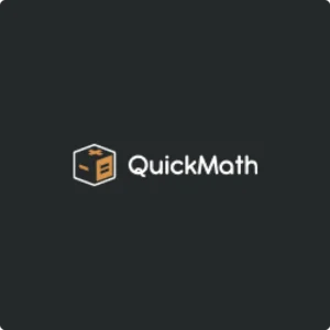 QuickMath service logo