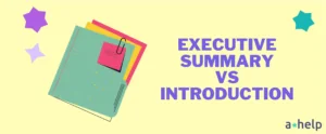 Executive Summary vs Introduction