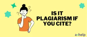 Is It Plagiarism if You Cite?