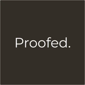 Proofed service logo