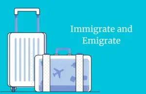 Immigrate vs Emigrate
