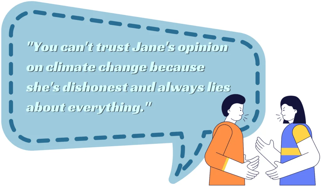AD Hominem Fallacy in Simple Words