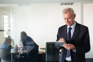 old principle is using iPad to optimize education system