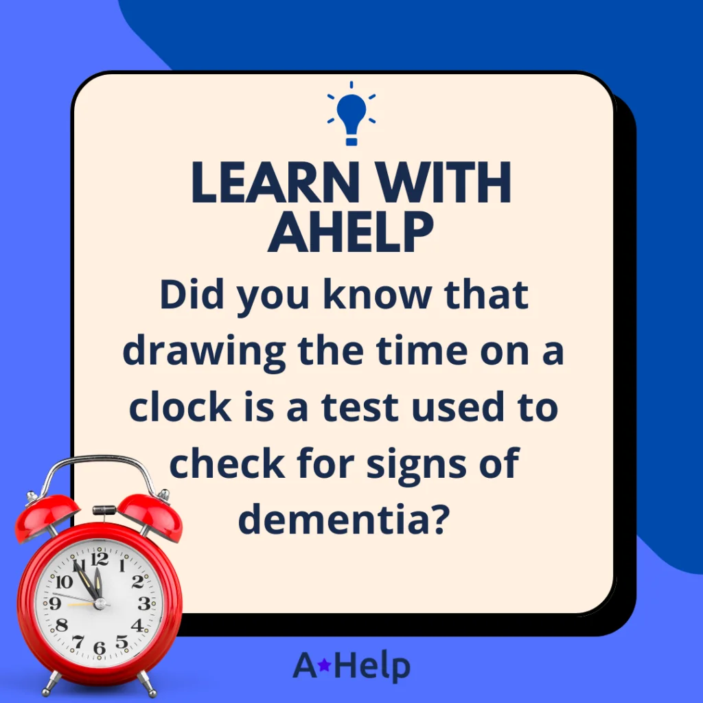 dementia clock test