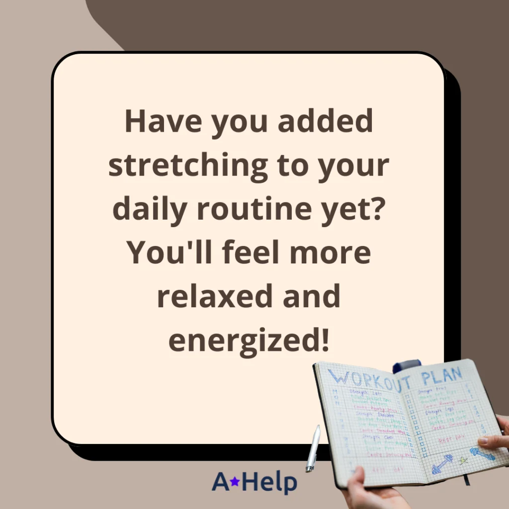 stretching routine