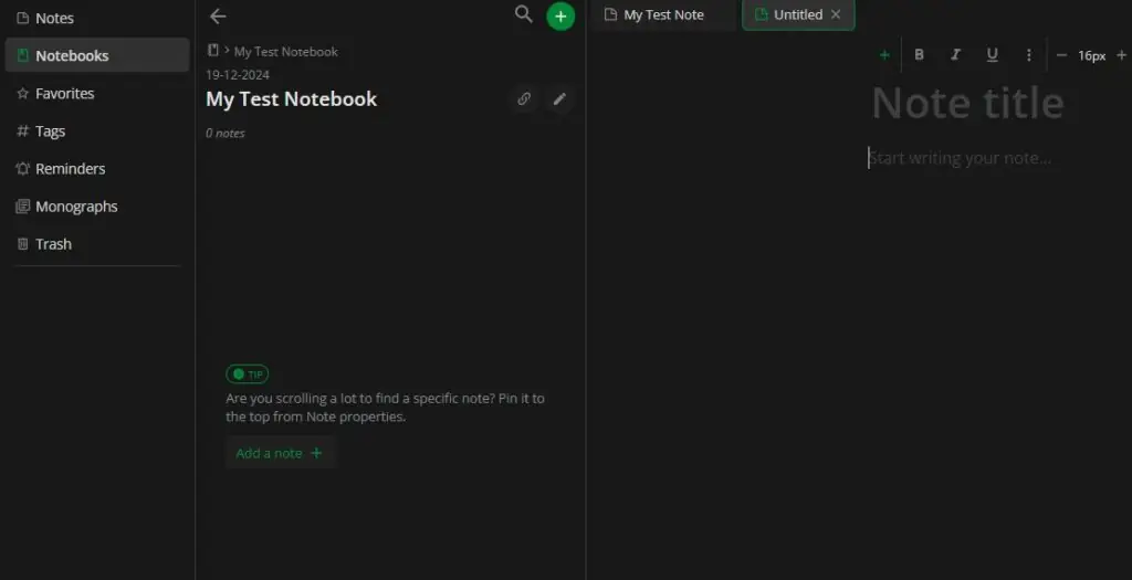 Notesnook Review 2025